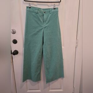 Billabong Wide Leg Jeans in Mint Green